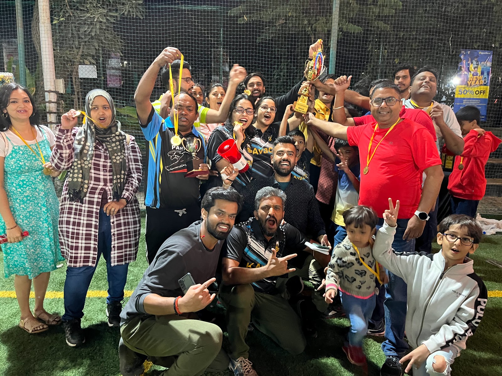 KAvach family dinner banquet and celebration